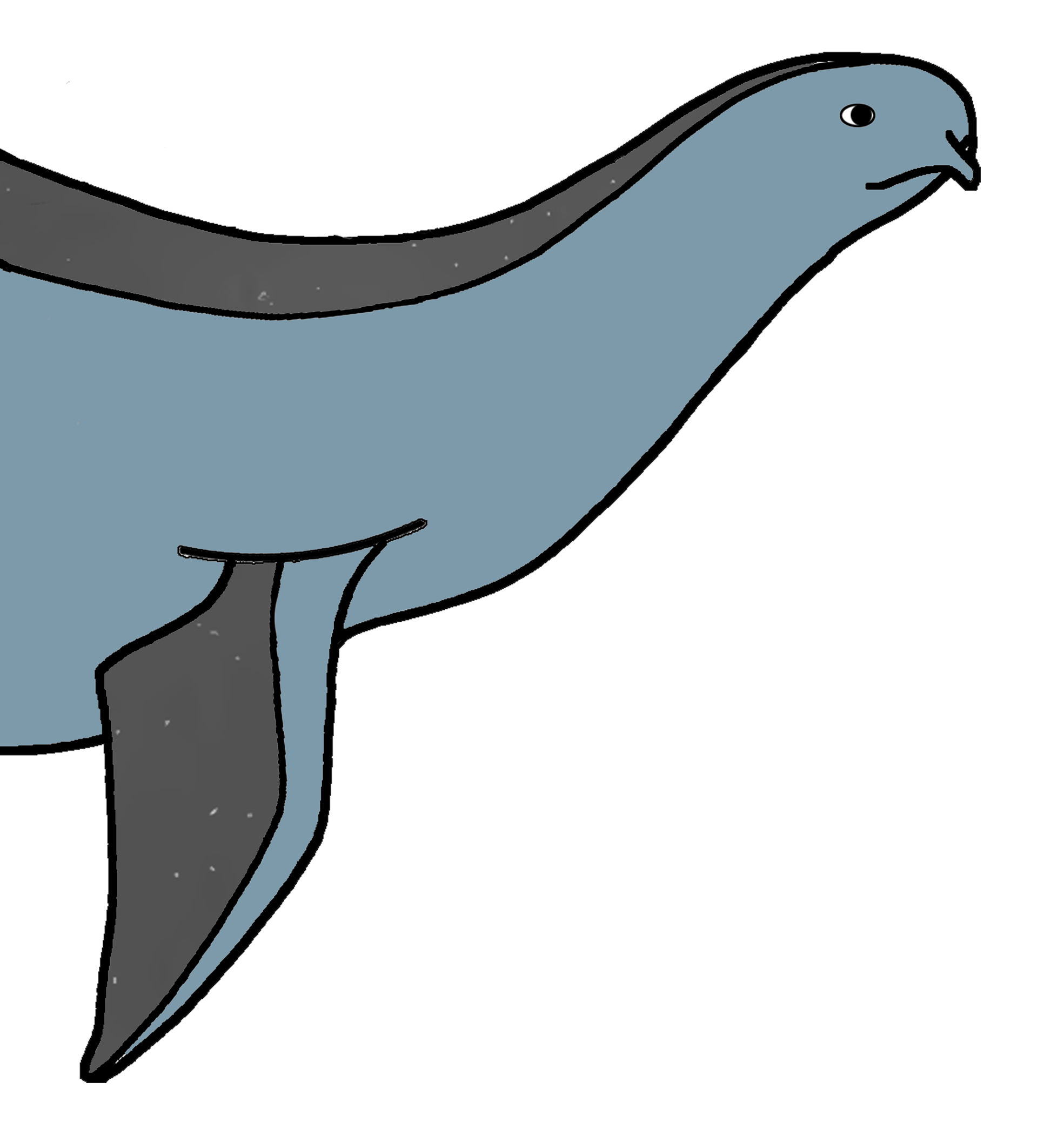 Nessie drawn by Nessie